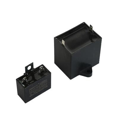 China Hot Sale Fan Capacitor Start 150-500V Square Fan Capacitor for sale