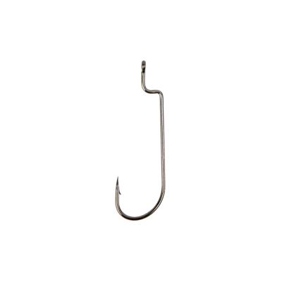 China High Quality Offset Compensating High Carbon Steel Live Bait Fishing Hooks (E10) Worm Hook EP-39121 LARGE GAP for sale