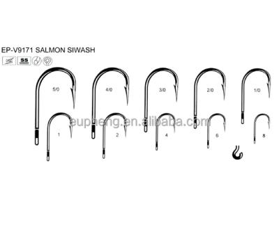 China EP-V9171 SIWASH stel EP-V9171 SALMON steel or stainless steel hooks for sale