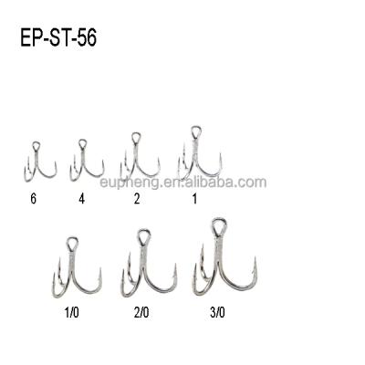 China Wholesale High Carbon Steel Treble Hook Treble Hooks EP-ST-56 for sale