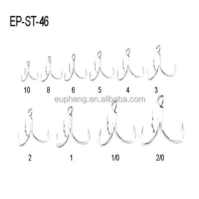 China Wholesale High Carbon Steel Treble Hook Treble Hooks EP-ST-46 for sale