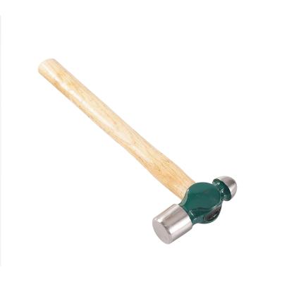 China Professional Round Master Hammer Handle Ball Claw Hammer Carbon Steel Ball Claw Hammer Round Head Wood Hammer for sale