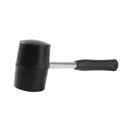 China Lay environmental protection rubber material floor manufacturer sale steel pipe handle hammer rubber mallet for laying floor for sale