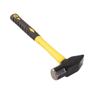 China Octagonal Hammer Manufacturer Sells Fiberglass Handle Blacksmith Hammer Carbon Steel Flat Product Octagonal Tail Hammer Full Specification Can Be Customized for sale