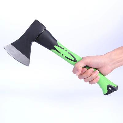 China Tomahawk A613 Carbon Steel Handle Ax Professional Unrated High Quality Outdoor Plastic Ax Head for sale