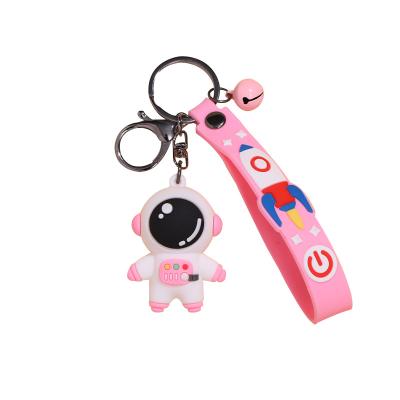 China Wholesale Creative Astronaut School Doll Cartoon PVC Key Chain Bag Pendant for sale