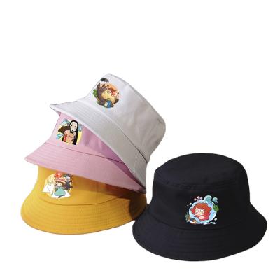 China Japanese Beach Hat Fashion Summer Cartoon Basin Hayao Miyazaki Fisherman Hat Outdoor Hat for sale