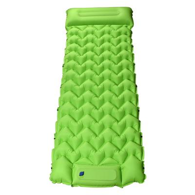 China Ultralight sleep pad mat with built-in pump inflatable sleep pad for backpacking hiking camping for sale