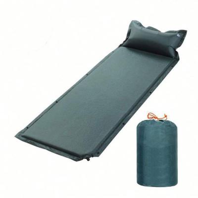 China Self Inflating Comfortable Outdoor Tent Self Inflating Mattress Sleep Pad Mat With Pillow for sale