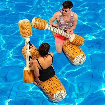 China Water Fun 2 PCS Row Inflatable Floating Toys For Adult Kids Inflatable Water Sports for sale