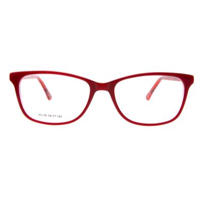 China For Different Optical Styles Eyewear Optical Glasses Frame Acetate Wholesale for sale