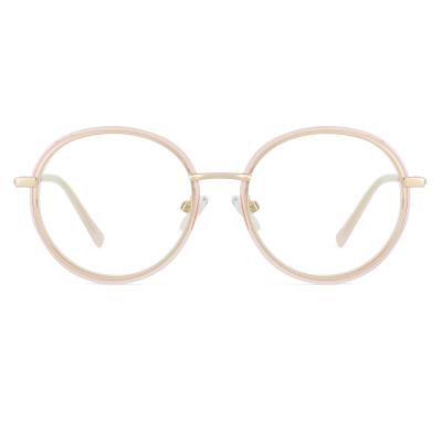 China Factory Hot Sale Luxury Glasses Wenzhou Everfly TR Metal Optical Glasses New Frames TR +METAL Vintage Optical Glasses Frames for sale