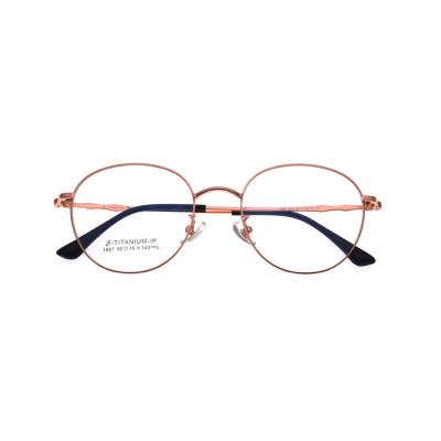 China For Reading Glasses Hot Products 2019 New Eyewear Optical Frames Titanium Optical Glasses China Factory In Stock for sale