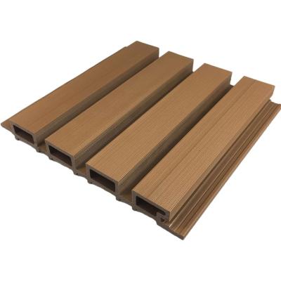 China Wood modern decorative plastic composite wpc wall panel exterior cladding for sale