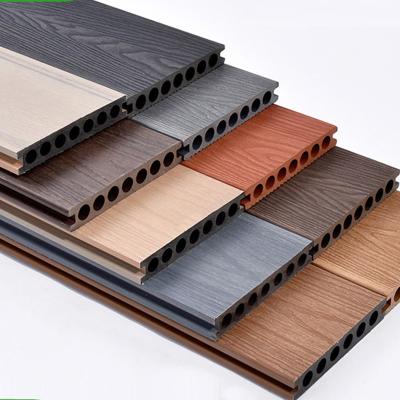 China Weatherproof Waterproof Co-extrusion WPC Wood Plastic Composite Wall Panel For Indoor Decoration for sale