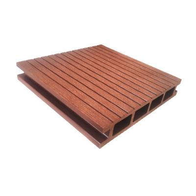 China Waterproof Wooden Flooring WPC Plastic Composite Decking For Outdoor Park for sale