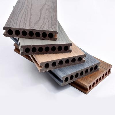 China Good prices waterproof co-extrusion wpc exterior flooring decking waterproof for sale