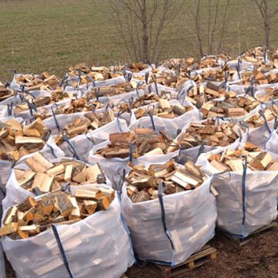 China Large Breathable Firewood Bulk Bag For Packing Loading  2000 Kg zu verkaufen