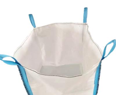 中国 White  Ventilated Bulk Bag Virgin PP Food Grade Top Full Open 販売のため