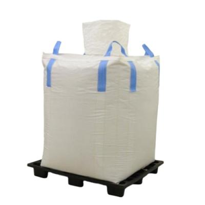 China STORE Breathable Safe Heavy Duty Polypropylene Bags FIBC - Bulk Flat Bottom Open Top Woven Bag Bokspaal Used Jumbo Bags 1 Ton Quotation en venta