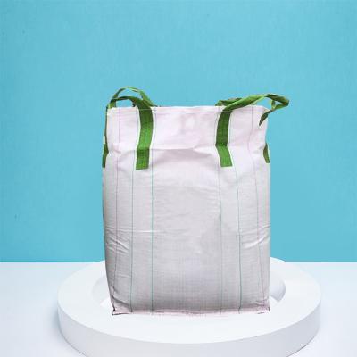 中国 One Ton   Maxisacos Sand Bags Polypropylene Super Sack Cross Corner Loop Maxisacos 販売のため