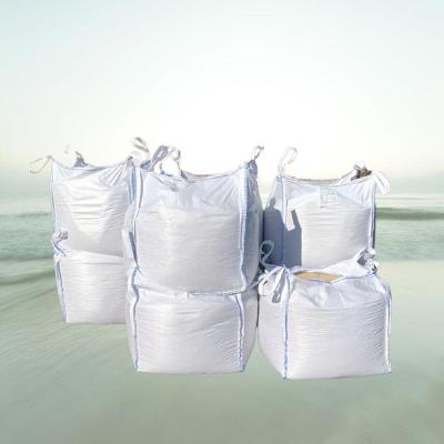 中国 1000 Kg Container Bag Loading Granulated  Product Side Seam Loop 販売のため