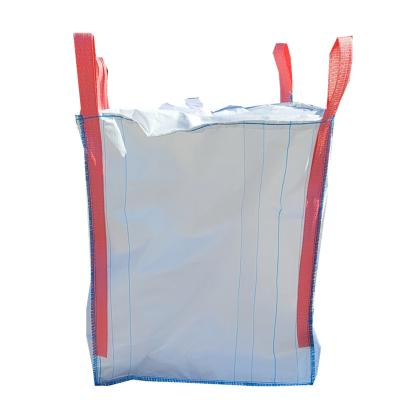 中国 Side Seam Loop Container Bag Loading Powdered Product White 販売のため