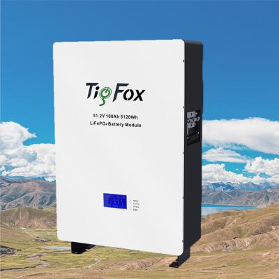 China Home Backup Power Tigfox 48v Lithium Ion Battery Solar Power System Off Grid Solar Power System Battery for Solar 5kw 10kw for sale