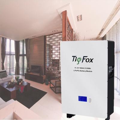 China External Battery CHY Tigfox Rechargeable Lithium Batteries 48V Off Grid Solar Home Energy Storage System with 3kw 5kw 10kw for sale