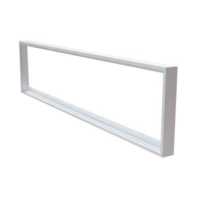 China Industrial Outdoor Rack Mount Box Kit 300x1200 White Aluminum Led Panel Ceiling Mounted Panel Frame Frame for sale