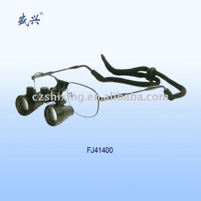 China Medical Plastic Galilean Flip Up Magnifying Glass FJ41400 for sale