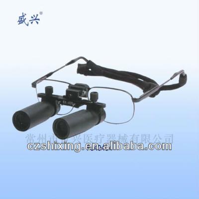 China Medical Plastic Medical Magnifying Glass Flip - Up Loupes FJ40404 for sale