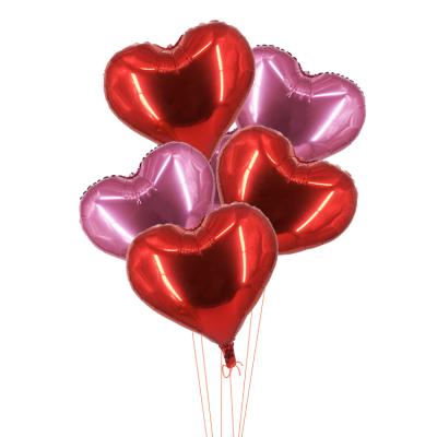 China Wedding Decoration Golobs Valentines Decorations Bulk 18 Inch Love Balloons Wedding Heart Flowers Balloons for sale