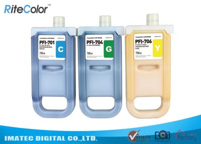 China Wide Format Inks 700ML Canon Ipf9400 Plotter Premium Pigment Ink Tank for sale