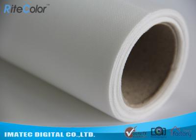 China Waterproof Stretchable Inkjet Polyester Canvas Rolls 260Gsm For Poster / Display for sale