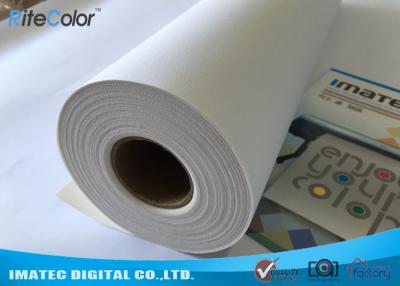 China Rolo impermeável da lona do algodão do Inkjet 320gsm para impressoras do grande formato à venda