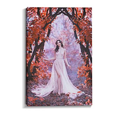 China Custom Framed Canvas Prints With Inkjet Cotton Canvas Available In Standard And Custom Sizes for sale