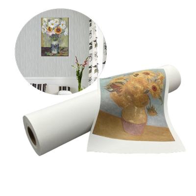 China Matte Wide Format Polyester Canvas Roll For HP LATEX Printers en venta