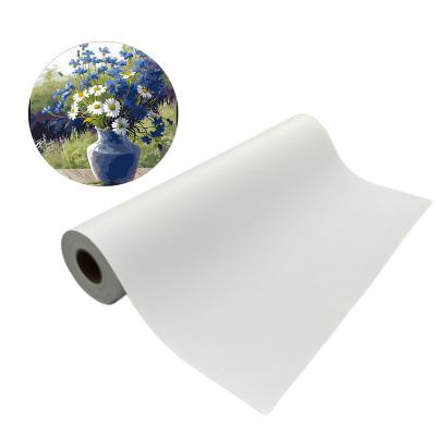 China Removable Printing Matte Adhesive Polyester Fabric Roll For HP Latex Printers en venta