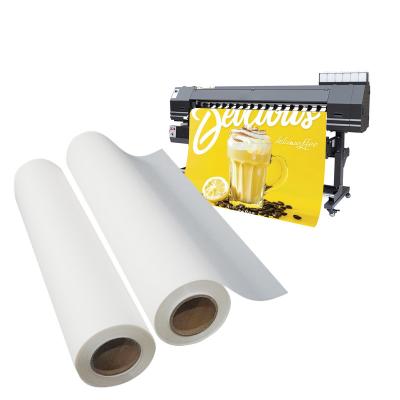 China Imatec 200 Micron Waterproof Printing PP Paper Synthetic Poster Paper Roll Without Self Adhesive for sale