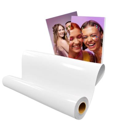 China 220gsm Cast Coated Glossy Surface Photo Paper Roll For Inkjet Printing for sale