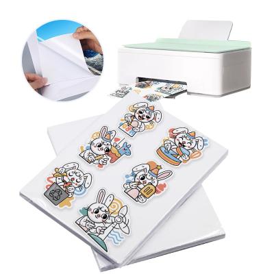 China A3 A4 A5 maat papier 108 gram Matte sticker Te koop