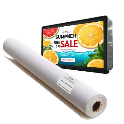 中国 Matte Light Box Waterproof Backlit Textile Sublimation UV Ink Fabric Roll 販売のため