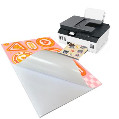 China Hoogglanzend zelfklevend PVC-stickeretiket 175 gram voor inkjetprinter Te koop