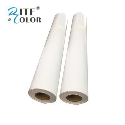 China 100 pés pela foto solvente dos meios de Eco do rolo anotam o branco de papel 230gsm impermeável à venda