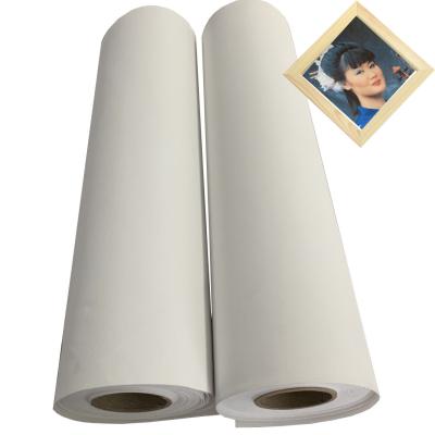 China 100% Cotton Drill Art Canvas Roll For Inkjet Printer for sale