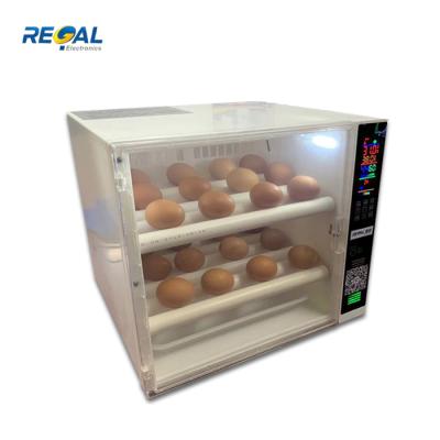 China Full Automatic Egg Farms 220v 12v 60 Egg Capacity Mini Chicken Incubator for sale