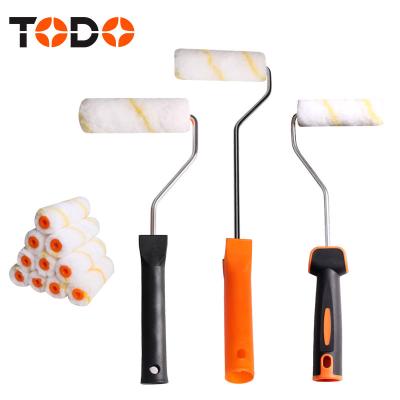 China Decorating Professional 4 Inch Wall Painting Mini Paint Roller Brush Tool for sale