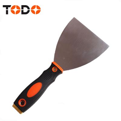 China TODO Stainless Steel Tools Stainless Steel Putty Knife Scrapers With Metal End for sale