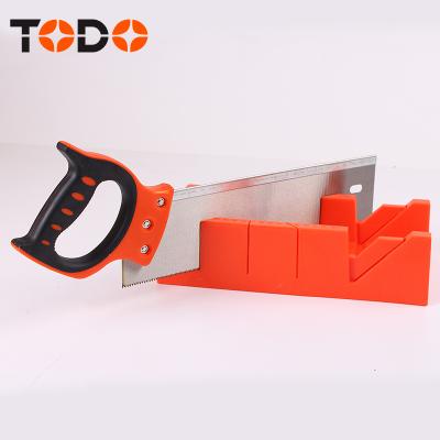 China TODO 14 inch back hand metal tools saw with 12 inch miter box for sale